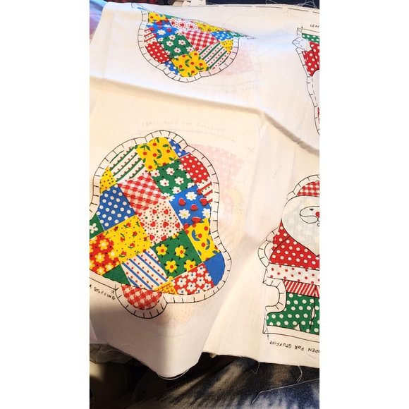 Craft Kit Ornaments Springs Mills, Inc. Pattern 4162  Tree Candy Cane Angel Sant - Picture 6 of 9